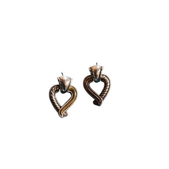 Brighton Ellington Heart Pierced Earrings - Picture 5 of 6